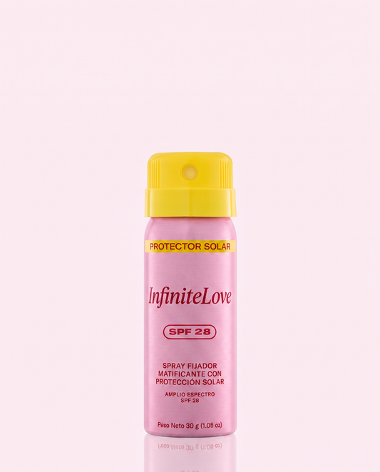 Spray Fijador Maquillaje Matificante SPF28 InfiniteLove