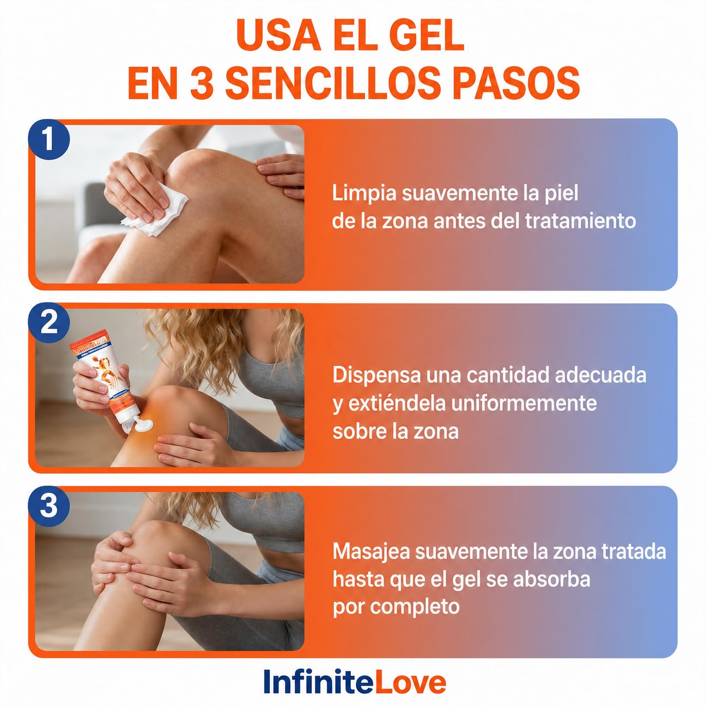 Crema de Masaje Articular Efecto Frío Cúrcuma Glucosamina Condroitina MSM Ácido Hialurónico 100ml